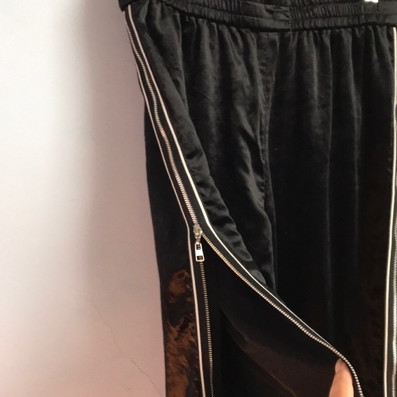 HPLY Weekend zipper flare legs pants Sz S - Picture 4 of 8